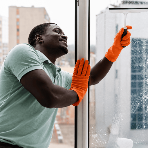 Équipe Alfa Clean pour le nettoyage fin de chantier à Dakar